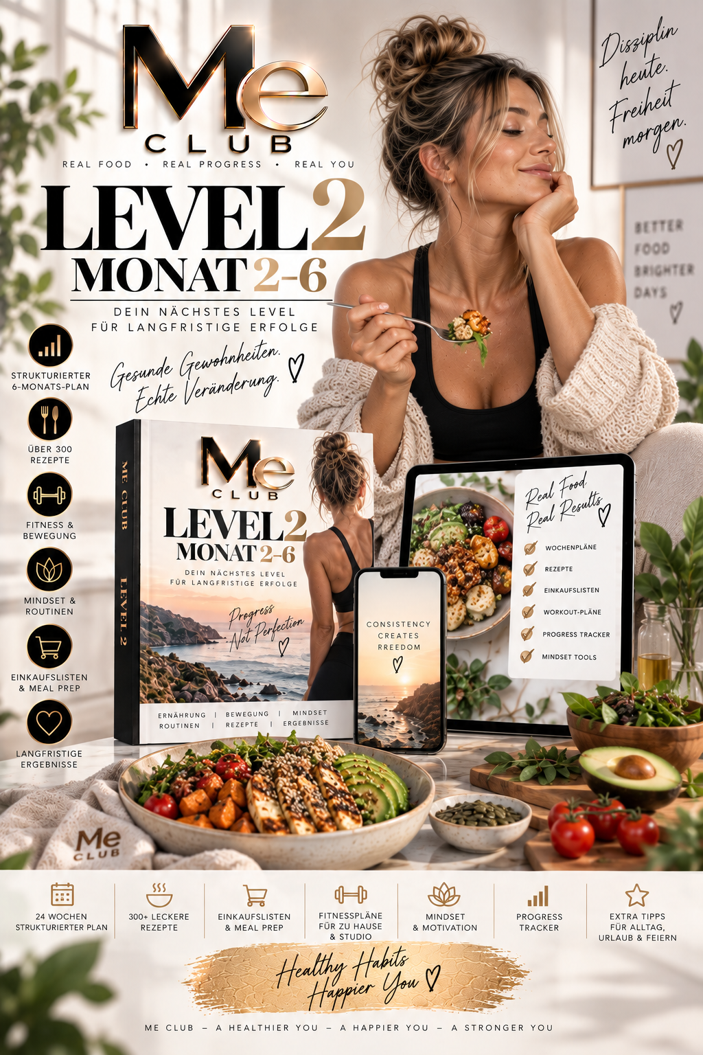 ME CLUB LEVEL 2 – Monat 2 bis 6